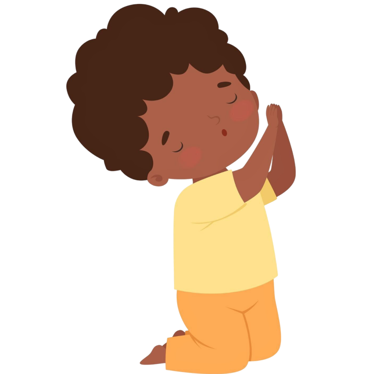 Praying child